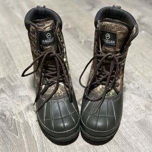 Magellan Men's Insulated Duck Hunting Boots Camo Men Size 7 Outdoor Waterproof